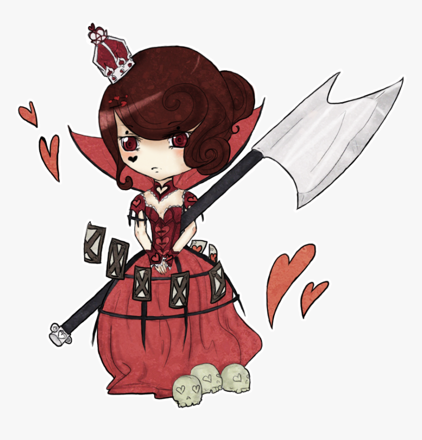 Anime Alice In Wonderland Queen Of Hearts, HD Png Download