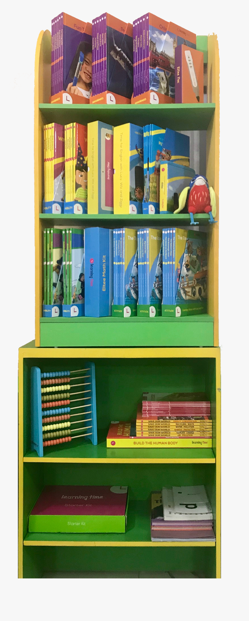 Book Shelf Png, Transparent Png