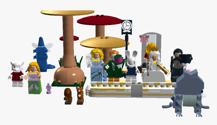 Alice In Wonderland Live-action , Png Download - Cartoon, Transparent Png