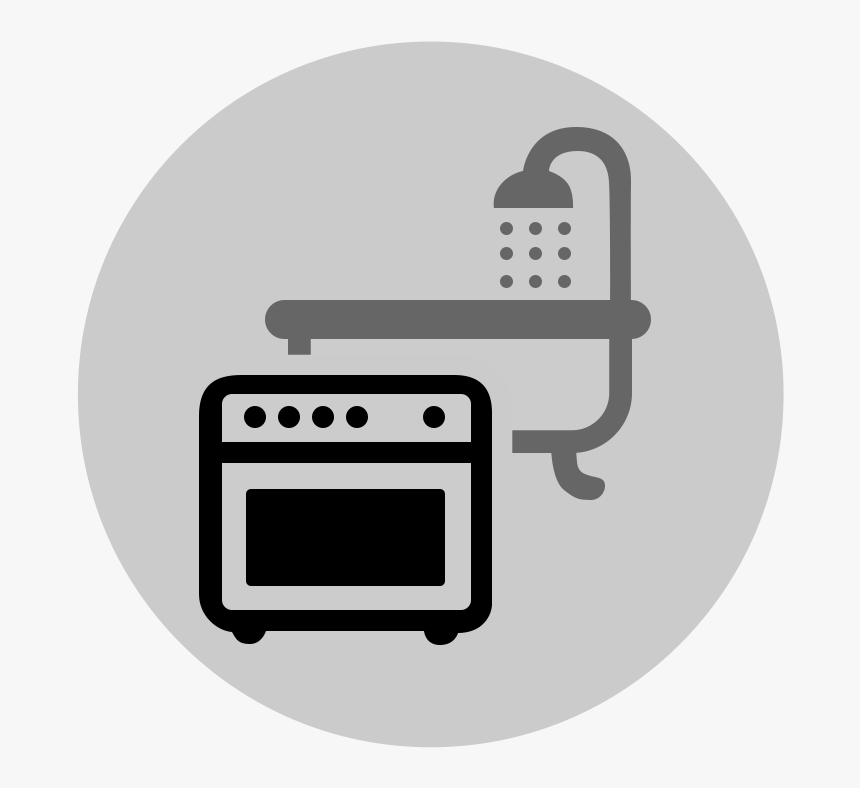 Icon Kitchens And Bathrooms - Kitchen And Bathroom Icon, HD Png Download