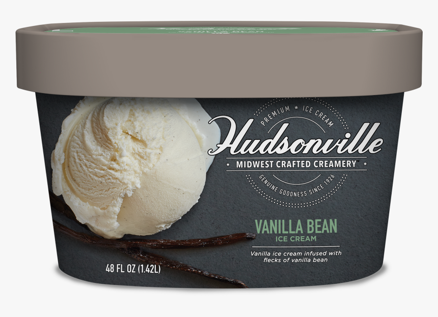 Vanilla Bean Carton Hudsonville Ice Cream Bananas Foster, HD Png