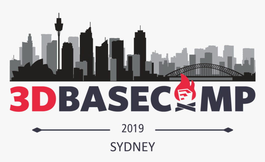Sketchup Buildingpoint 3d Basecamp, Sydney - Sydney City Skyline Silhouette Png, Transparent Png