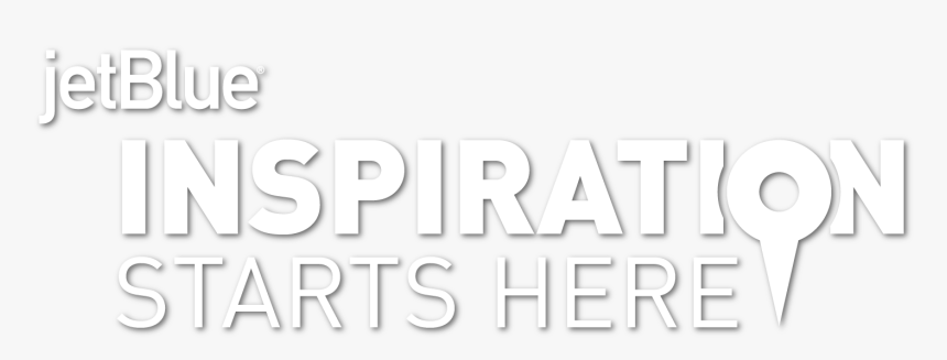 Inspiration Starts Here - Jetblue Inspiration Starts Here, HD Png Download
