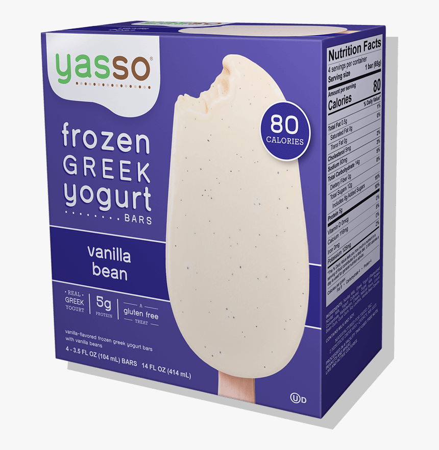 Vanilla-bean - Yasso Frozen Yogurt Vanilla Bean, HD Png Download