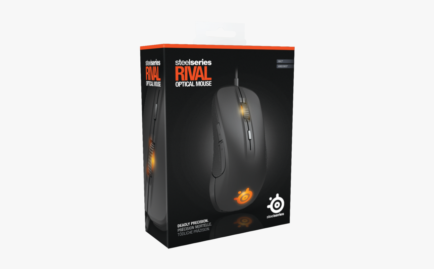 13 - Steelseries Rival Optical Mouse 62271, HD Png Download