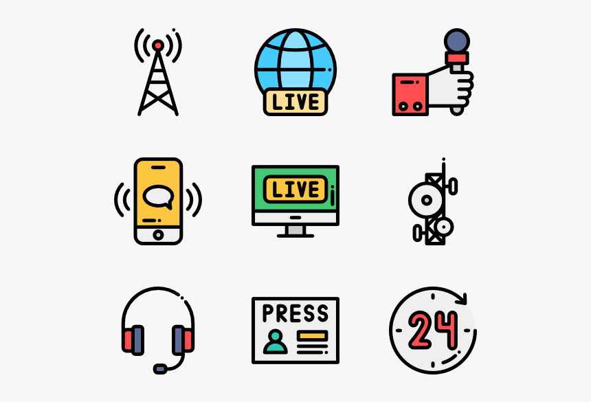 News & Journals - Journalism Icons Clipart, HD Png Download