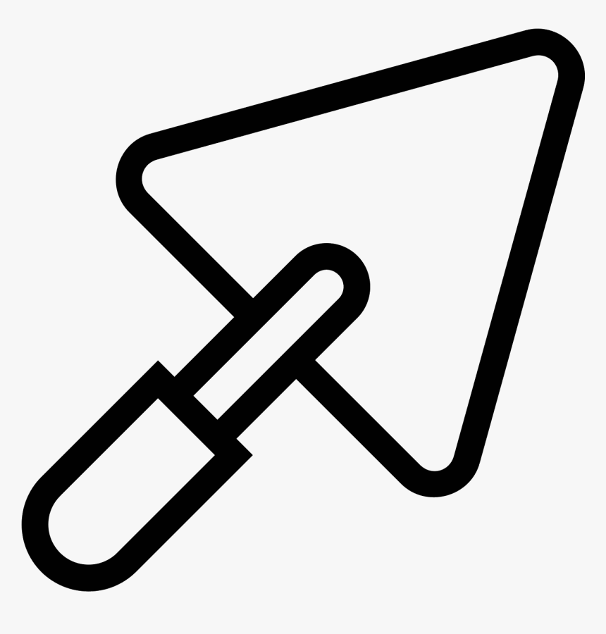Construction Trowel Icon - Eddy Current Sensor By Maxwell Bridge, HD Png Download