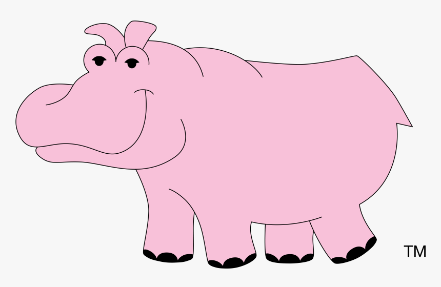 Full Color Party Rental Ltd - Pink Hippo Party Rental, HD Png Download