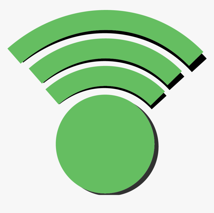 Wi Fi Icon Shadow - Circle, HD Png Download
