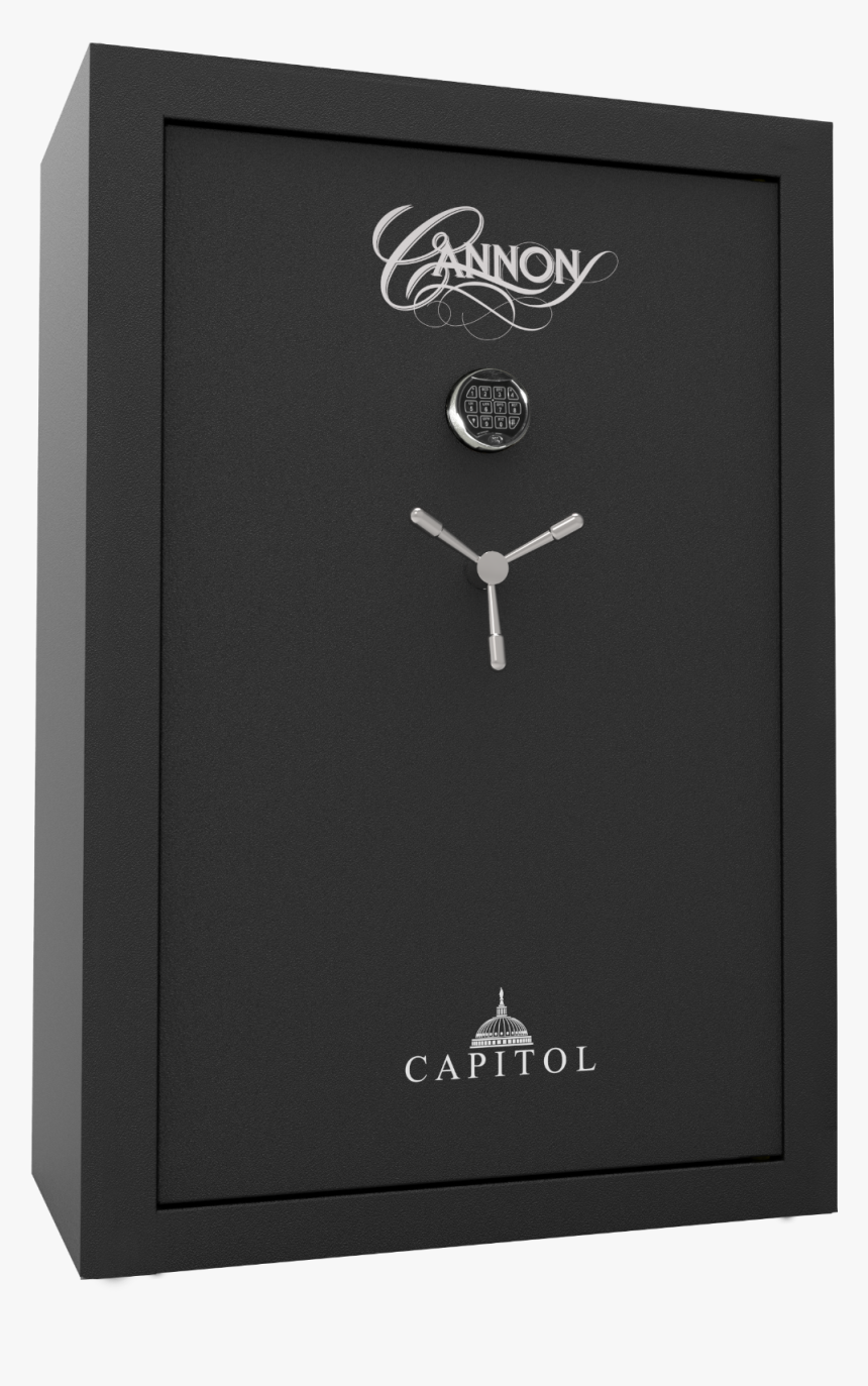 Capitol 5940 Black Closed - Cannon 64 Gun Gun Safe, HD Png Download