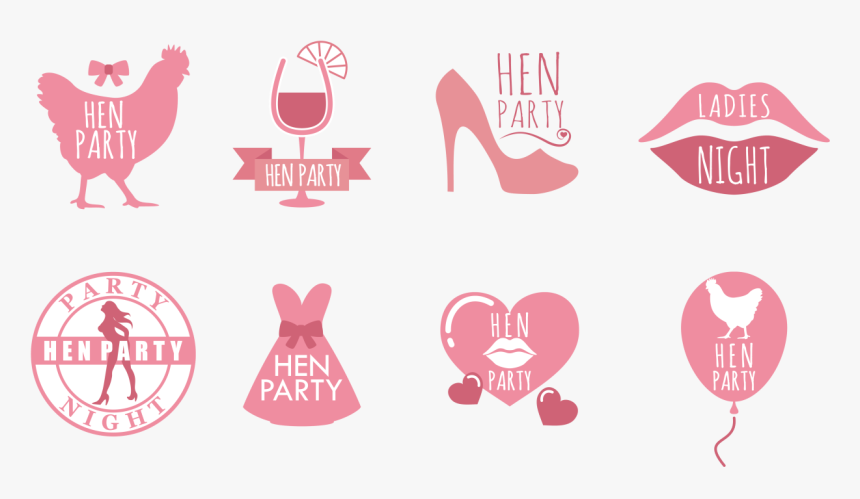 Free Party Clipart - Hen Party Png, Transparent Png
