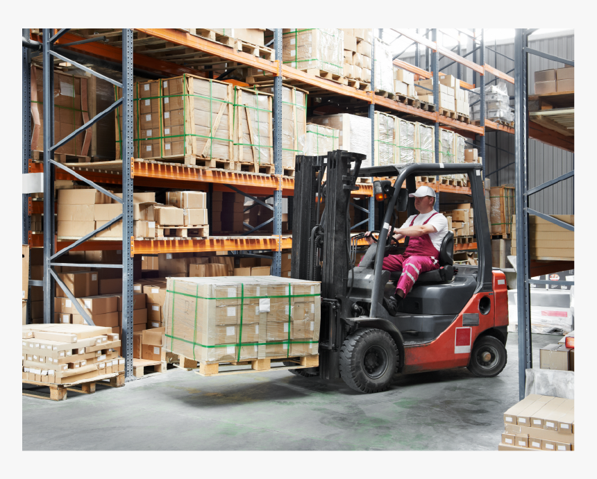 Forklift - Put Away Process In Warehouse, HD Png Download
