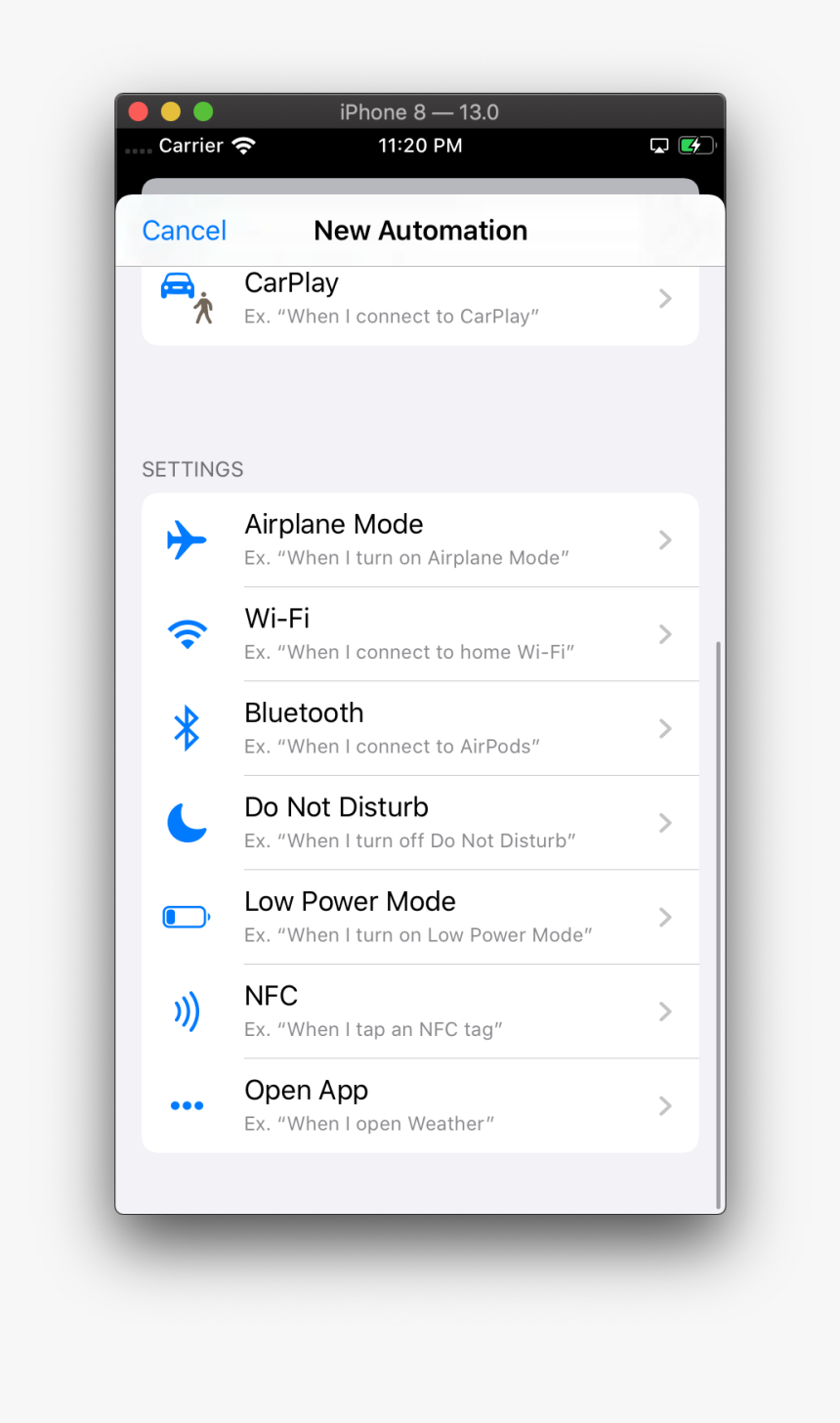 Shortcuts Automation Ios 13, HD Png Download