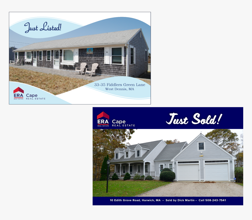 Free Just Listed & Just Sold Cards - Estate, HD Png Download