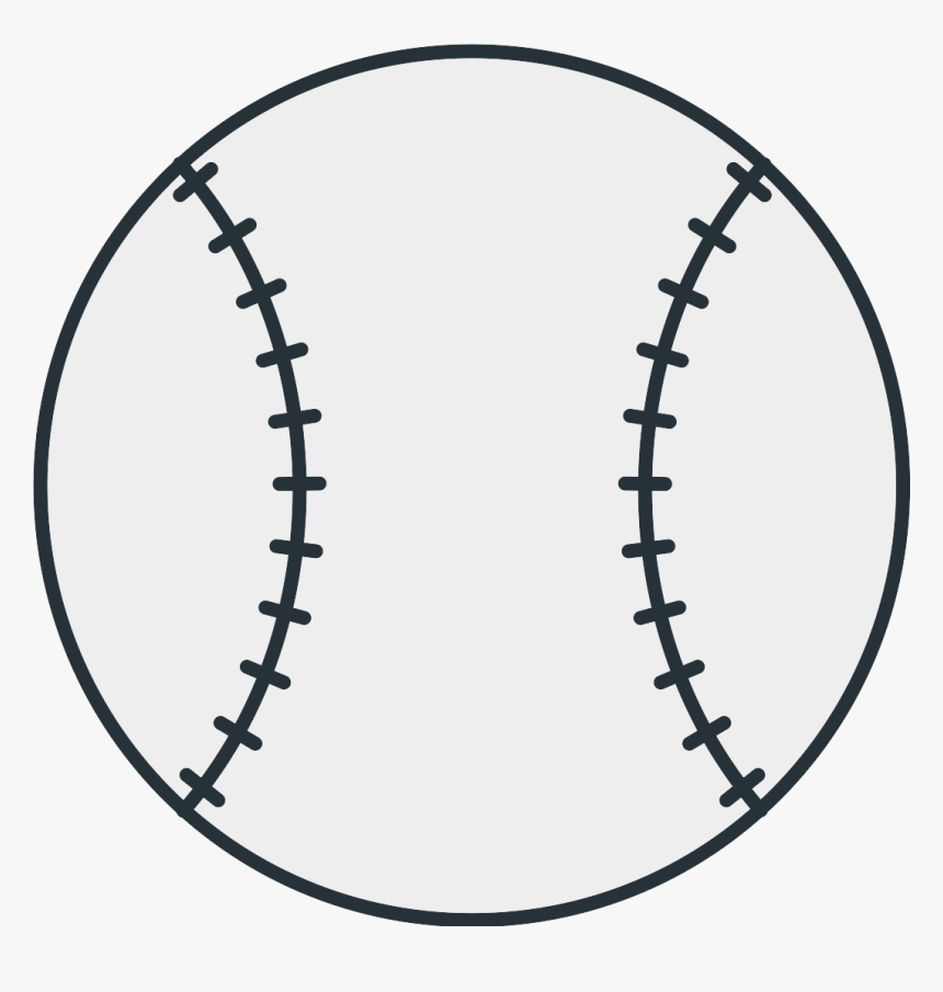 Scalable Vector Graphics Baseball Softball Icon - Softball Png Icon, Transparent Png