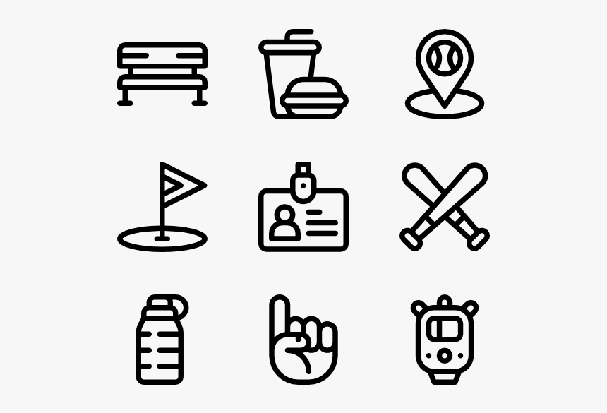 Baseball - Concert Icon, HD Png Download