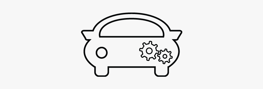 Baby Toy, Car, Taxi, Travel, Transport Icon - Line Art, HD Png Download