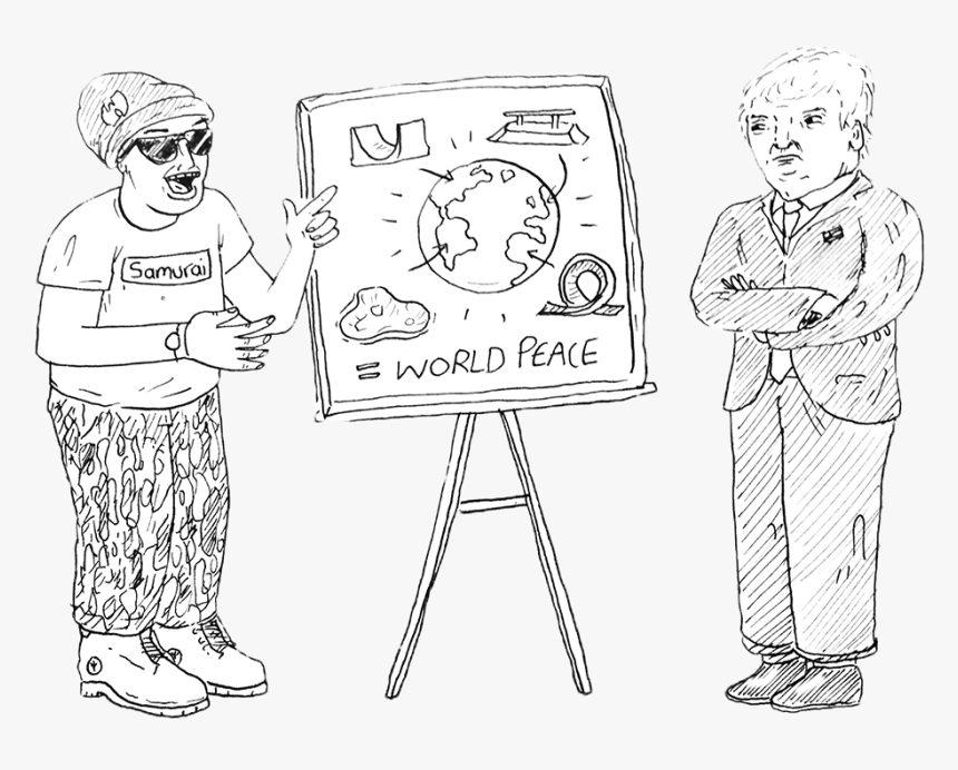 Trump - Cartoon, HD Png Download