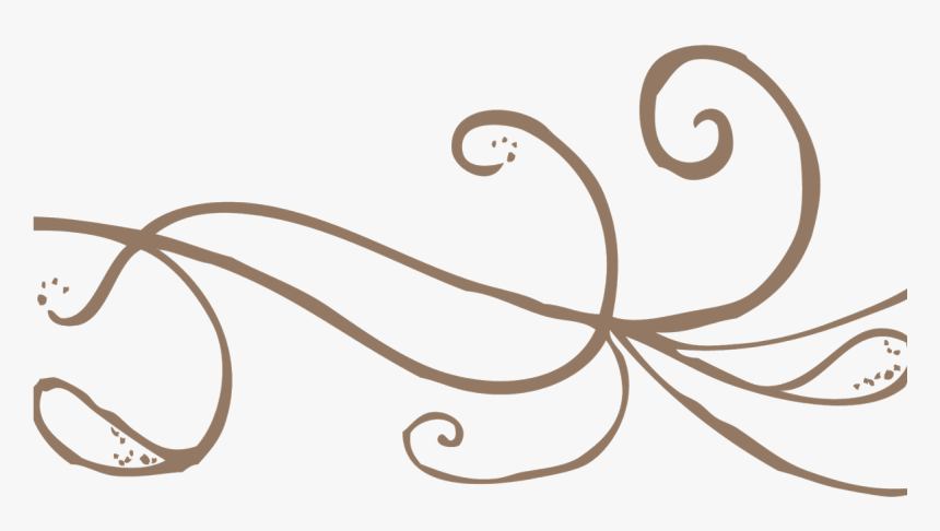 Pink Swirly Line - Swirly Lines, HD Png Download