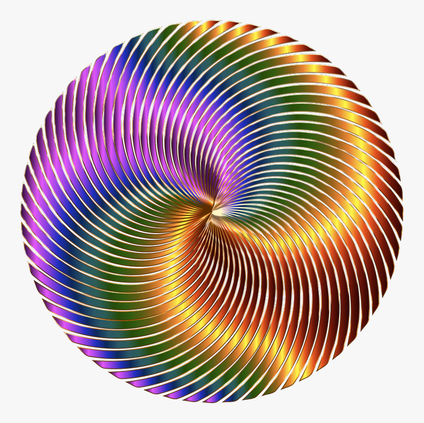 Chromatic Twirly Swirly Thing No Bg - Whirlpool, HD Png Download