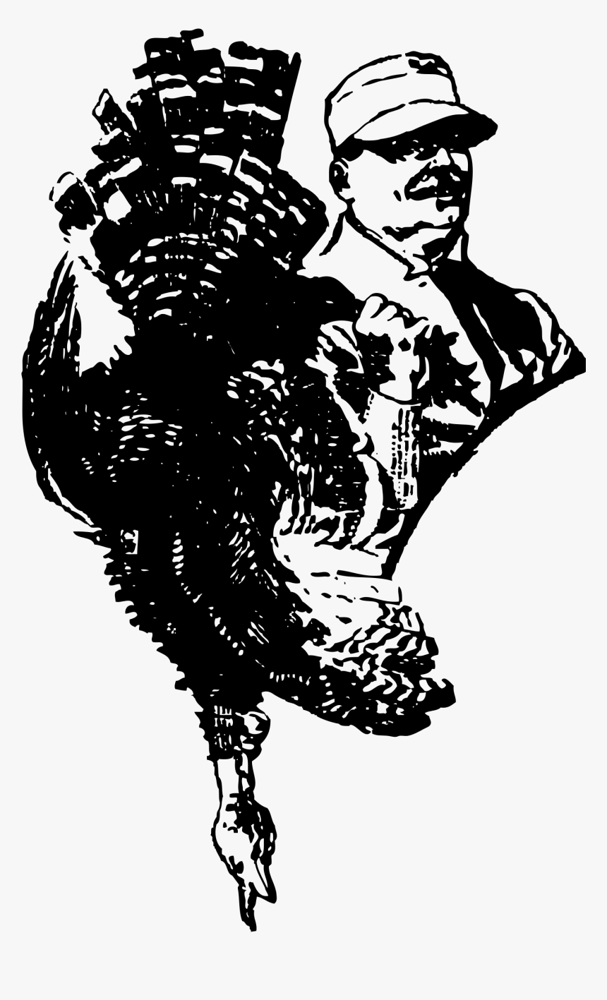 Turkey Hunting Clip Art - Turkey Hunter Png, Transparent Png