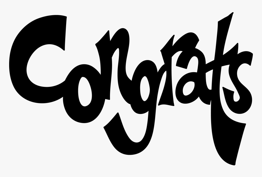 Congrats Transparent, HD Png Download