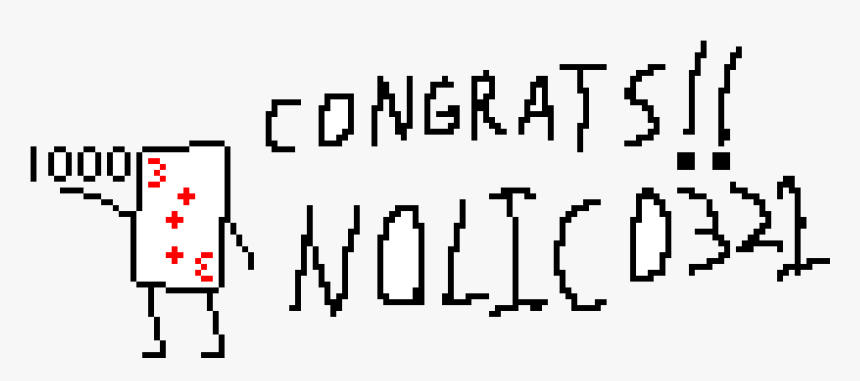 Congrats On 1k Nolic0321 - Calligraphy, HD Png Download