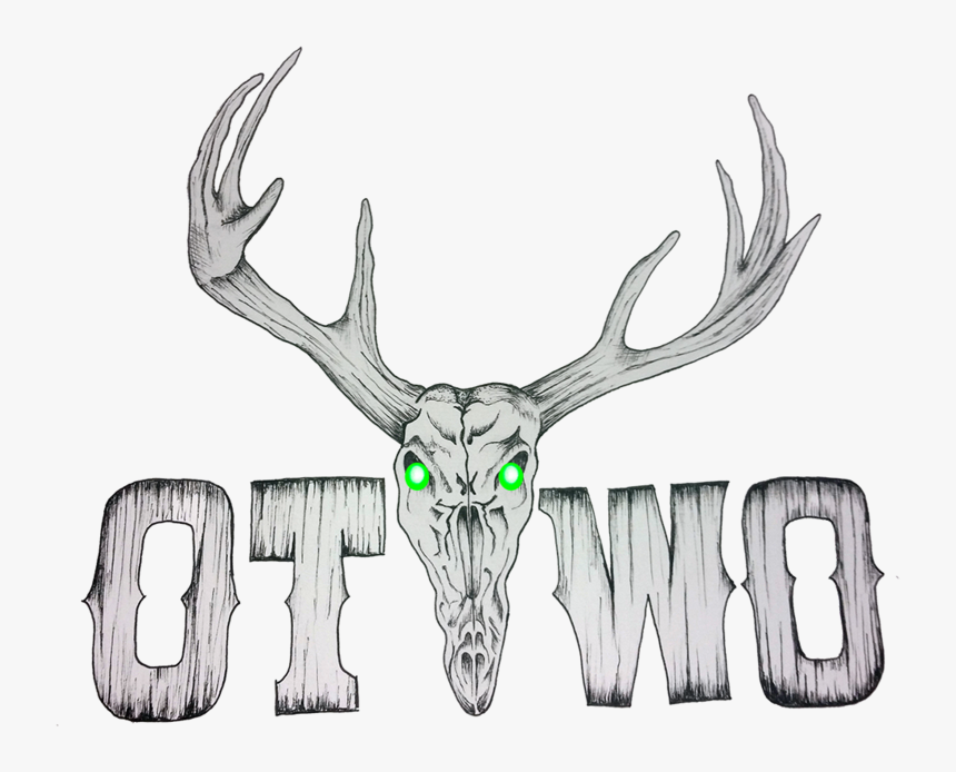 Transparent Whitetail Deer Png - Sketch, Png Download