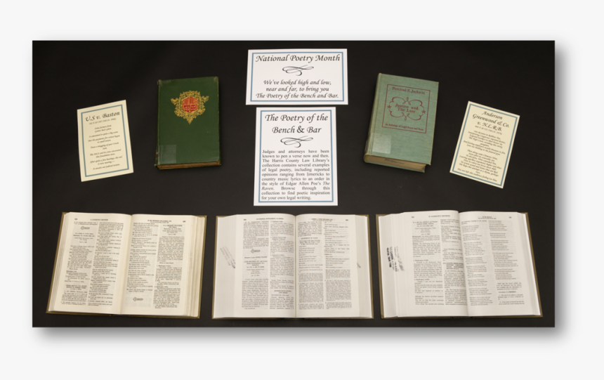 Poetry Of The Bench And Bar Exhibit, HD Png Download
