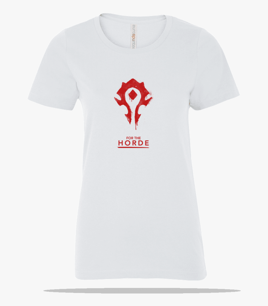 World Of Warcraft Horde Ladies Tee - Active Shirt, HD Png Download