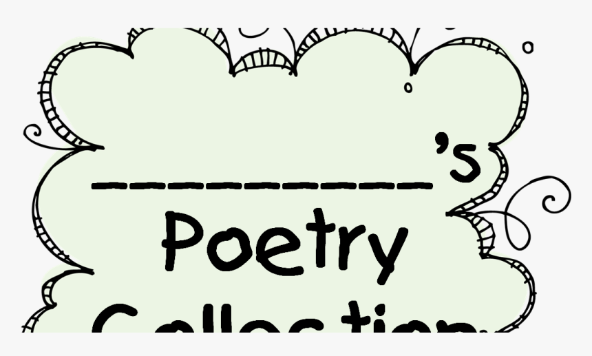 Transparent Poet Clipart - My Poetry Book Cover, HD Png Download