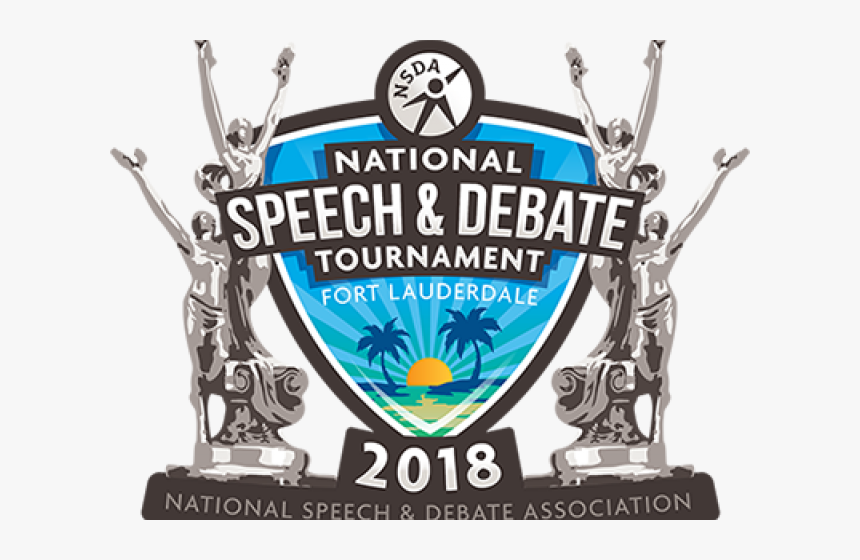 Transparent Speech And Debate Clipart Black And White - National Speech And Debate Tournament 2018, HD Png Download