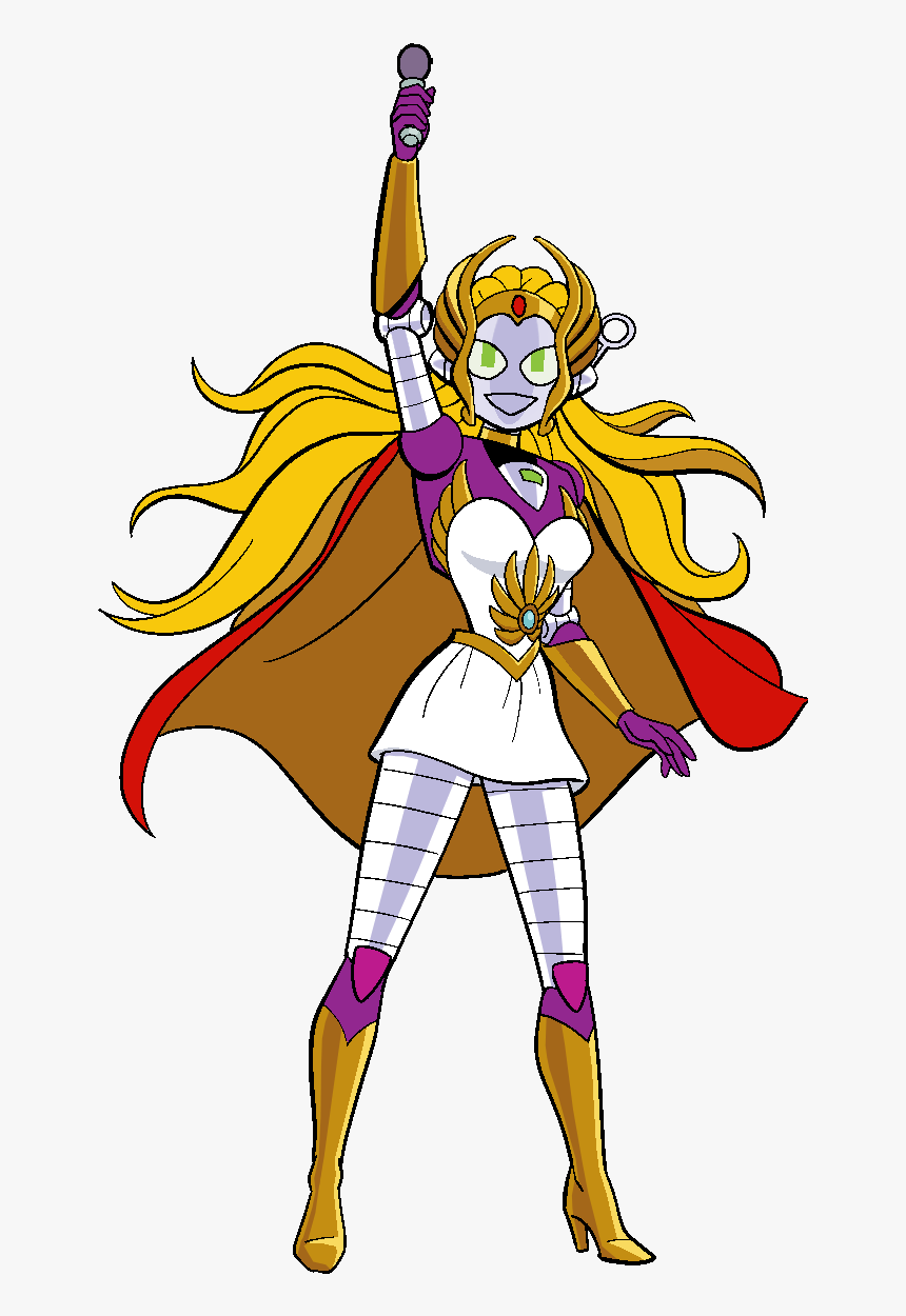 Connie As She-ra With Mic - "she-ra: Princess Of Power" (1985), HD Png Download