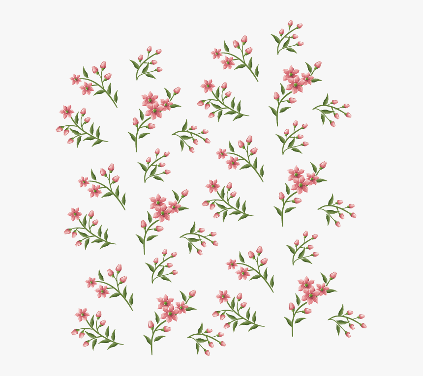 Floral Background Png Download - Clip Art, Transparent Png