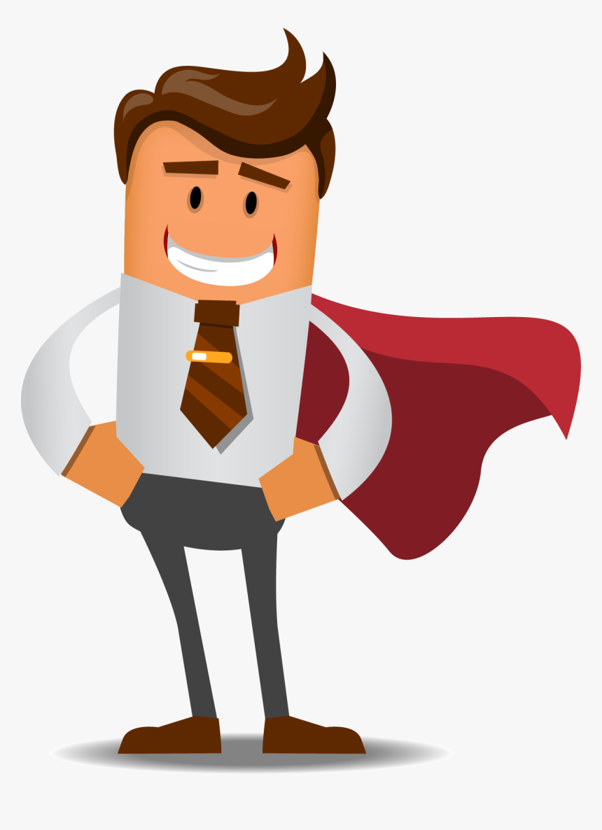 Sales Executive Cartoon Png, Transparent Png