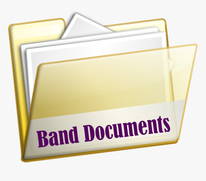 Band-documents - Paper, HD Png Download