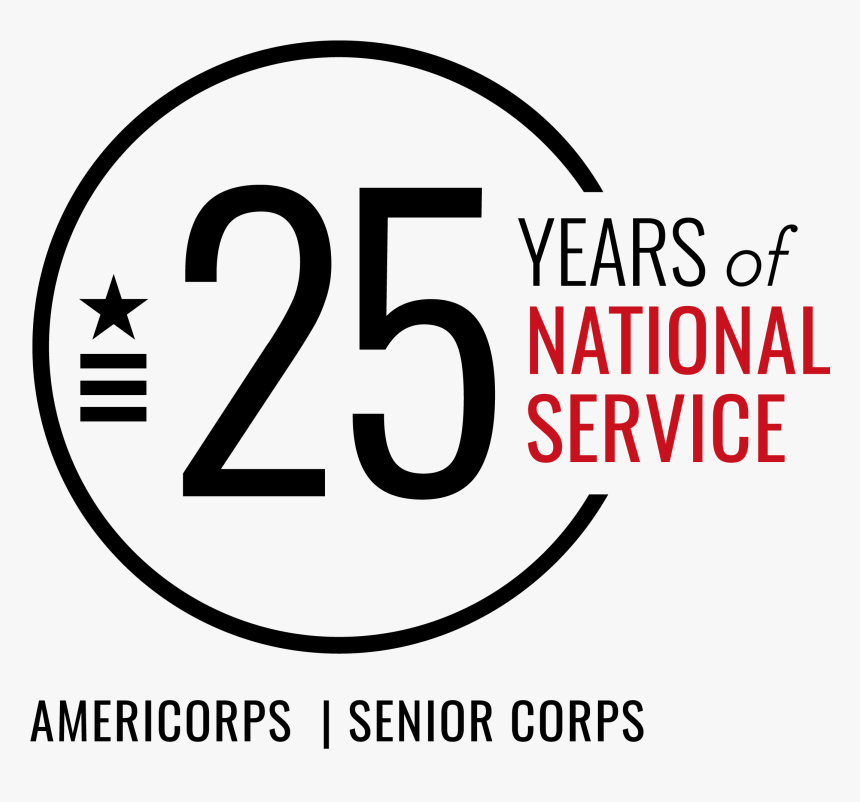 Americorps 25 Years Logo, HD Png Download