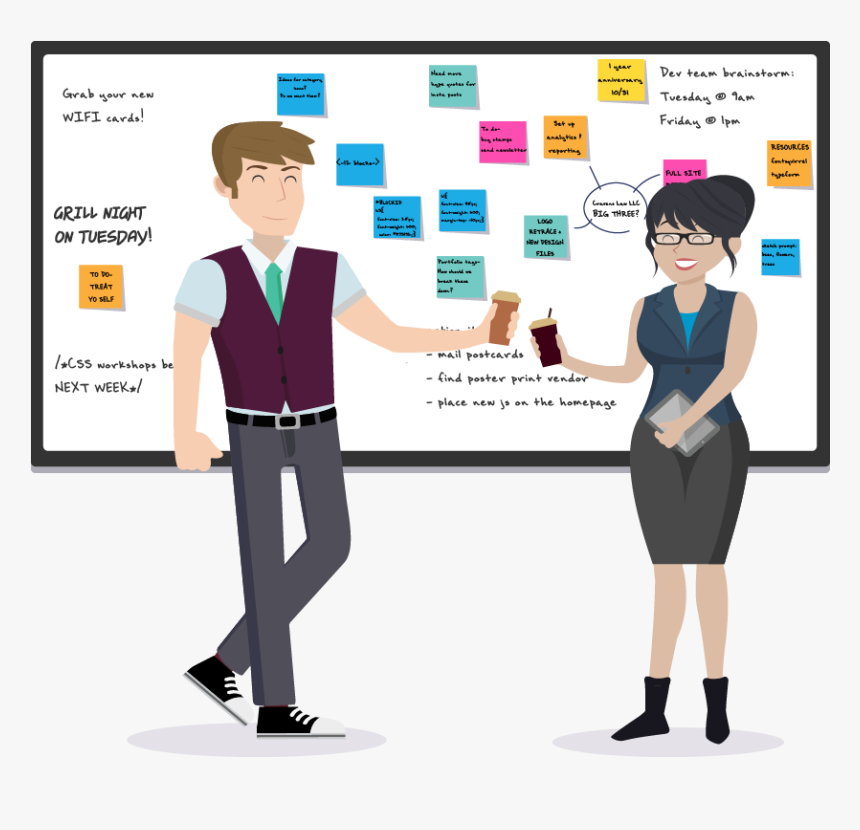 David And Chrystyn Working, HD Png Download