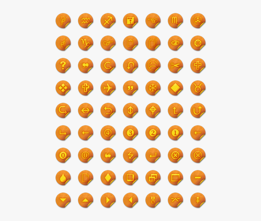 Clip Art Orange Grunge - Pie, HD Png Download