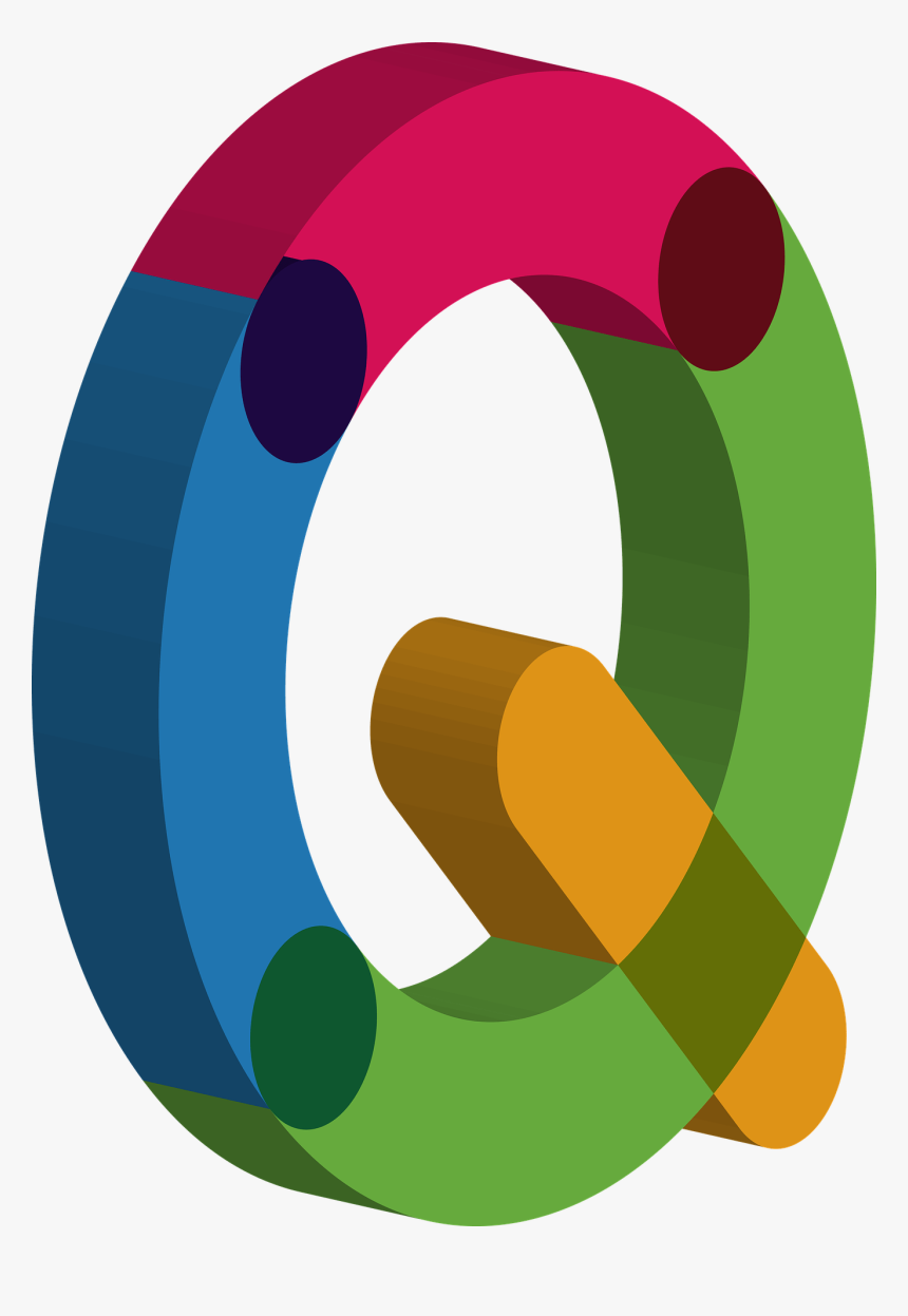 Alphabet 3d Alphabet Letters Color, HD Png Download