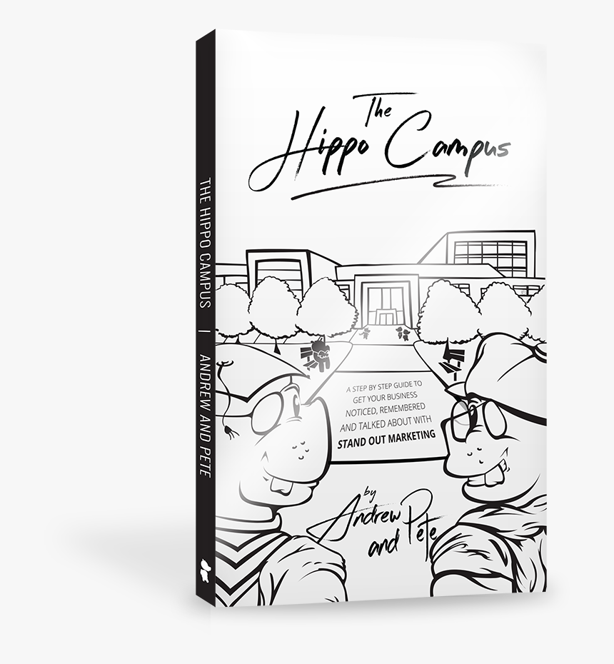 The Hippo Campus Book Cover 3d Render Smaller - Cartoon, HD Png Download