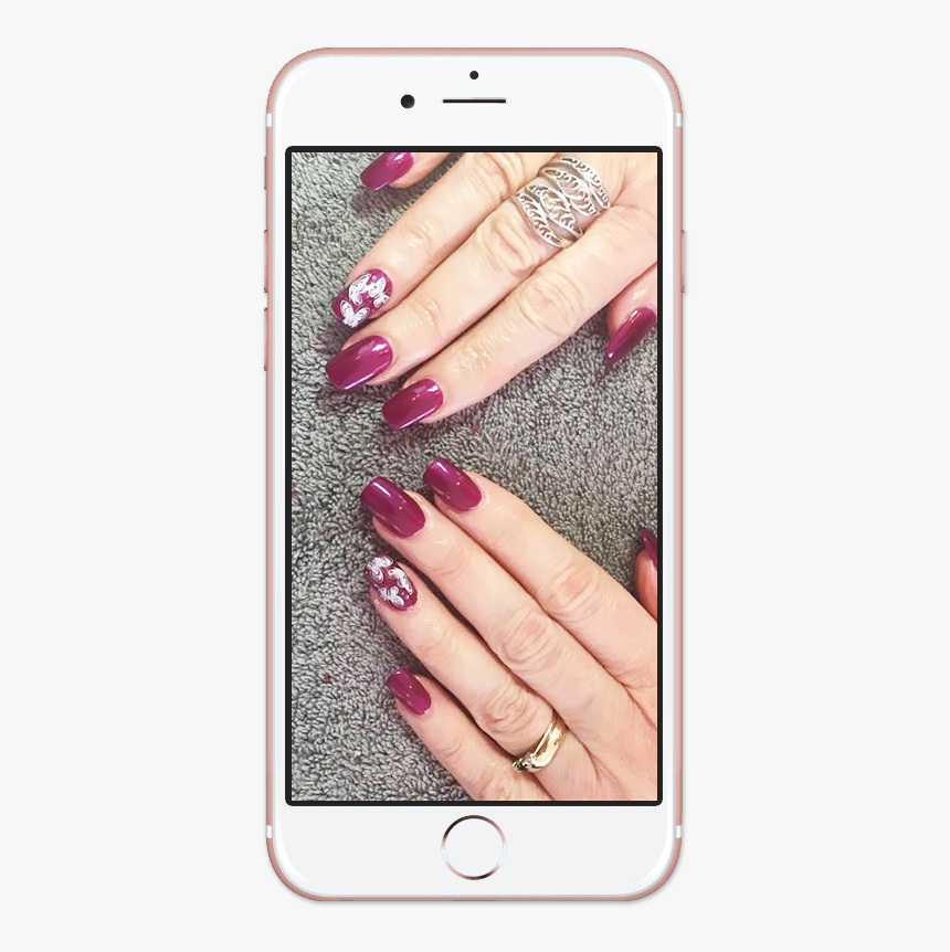 Cellphone - Nail Polish, HD Png Download