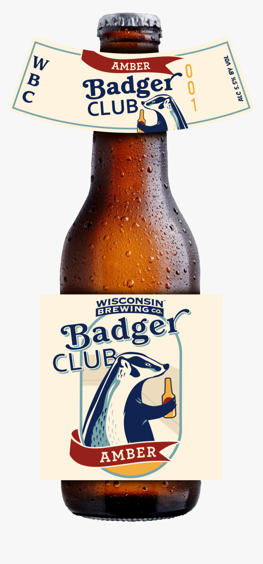 Badger Club Amber Beer, HD Png Download