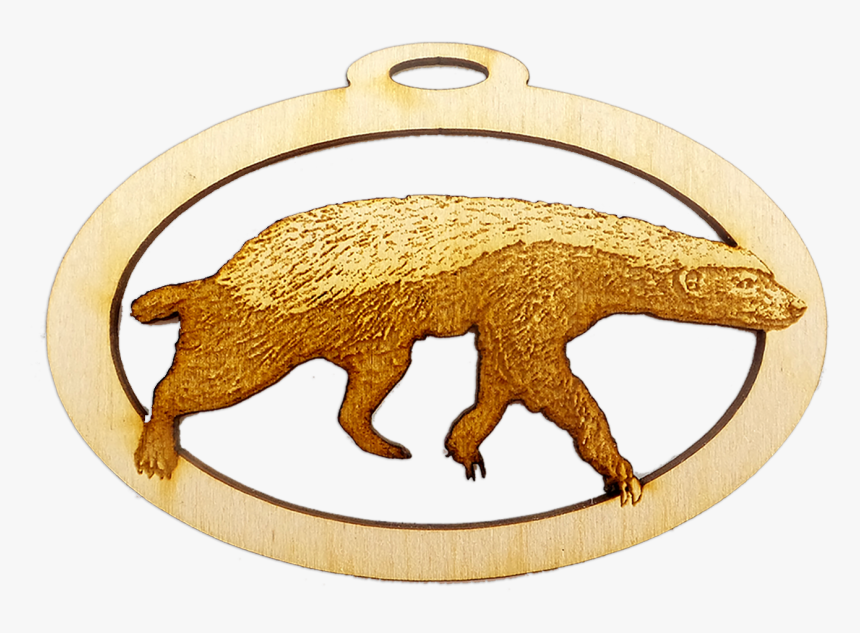 Personalized Honey Badger Ornament - Pendant, HD Png Download