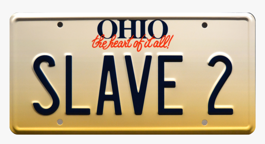 License Plate Slave, HD Png Download