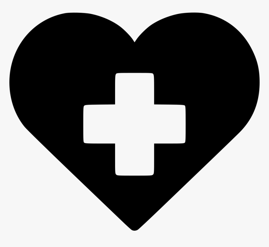 Pills Clipart First Aid Tool - Heart With Plus Icon, HD Png Download
