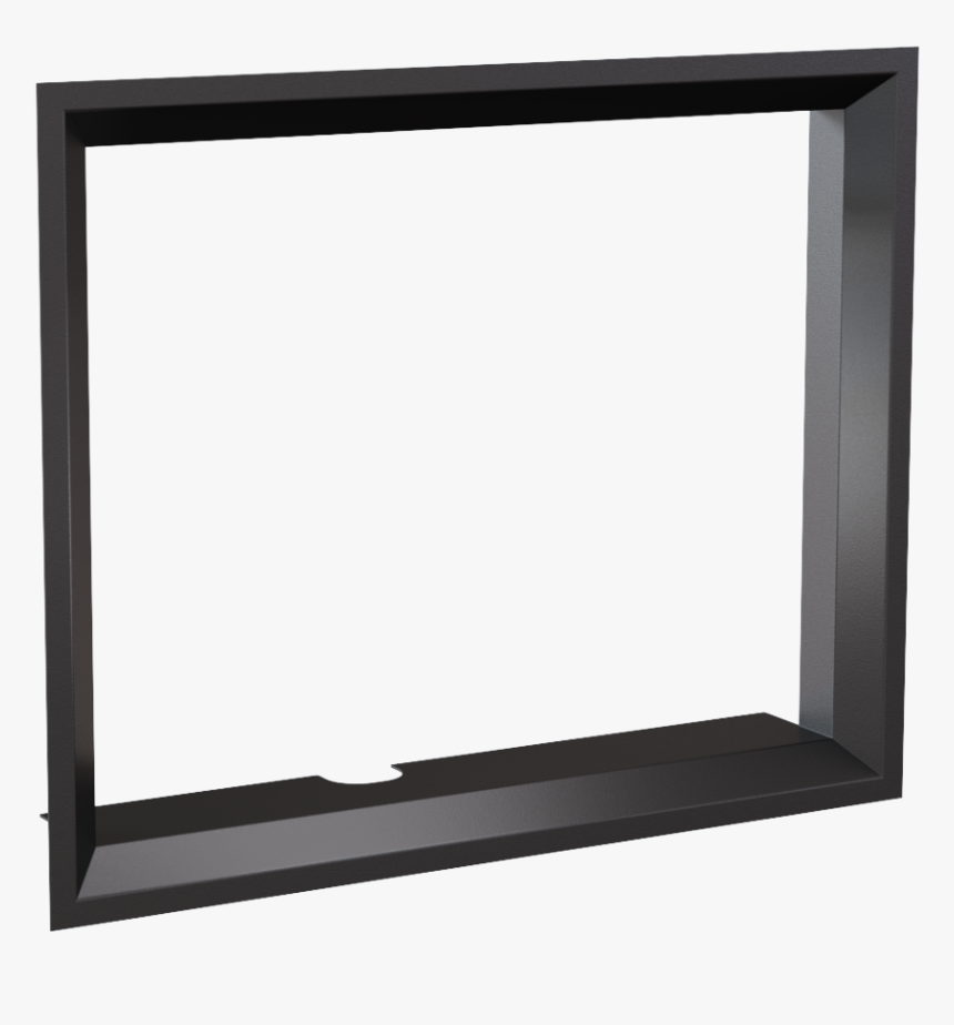 Steel Frame For Mbz 13 Guillotine - 7kw Kratki Jas Contemporary Inset Wood Burning Stove, HD Png Download