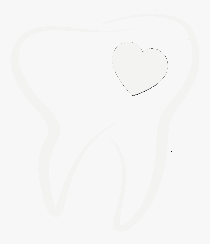 Tooth - Heart - Heart, HD Png Download