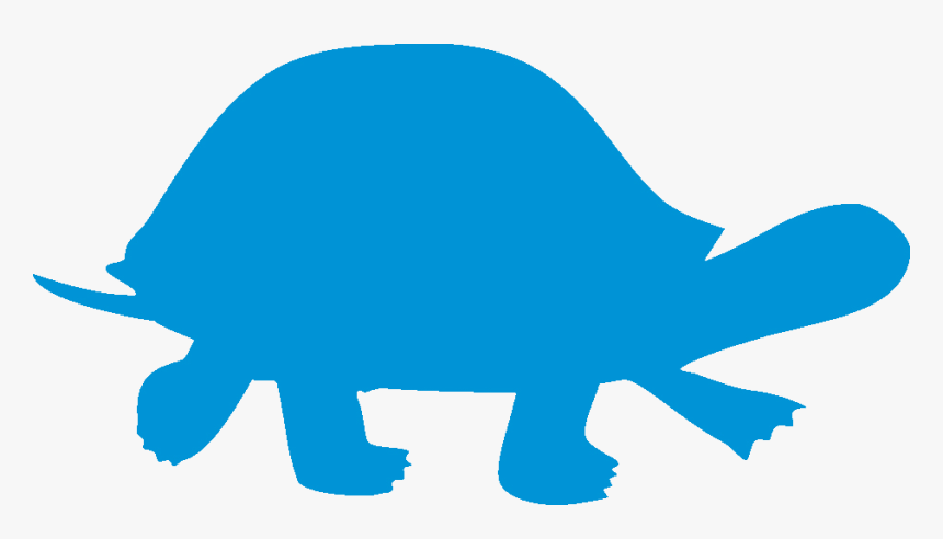 Turtle Dove Silhouette At Getdrawings - Turtle Silhouette, HD Png Download