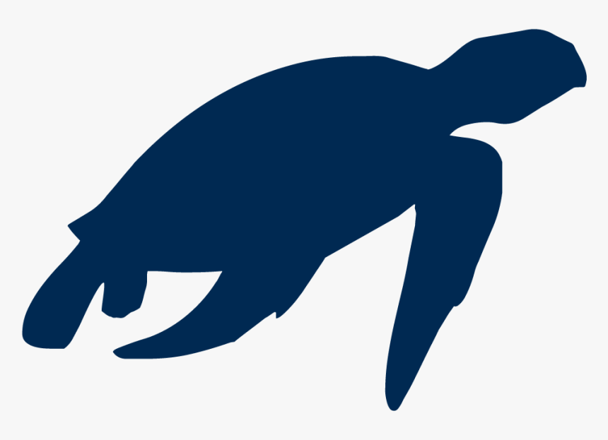 Silhouette Turtle Geometry Sea Clip Art - Turtle Sea Png Silhouette Free, Transparent Png
